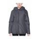 Ladies Boxy Padded Jacket with Puffy Collar